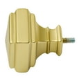 thumbnail image 4 of UTOPIA ALLEY Wall Mounted 5/8 Inch Curtain Rod - Curtain Rods For Windows 86 to 120 Inch, Adjustable Drapery Rods, Gold Curtain Rods, Bedroom Curtain Rods, Tapestry Poles (Gold, 86"-120"), 4 of 9
