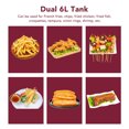 thumbnail image 3 of Dual  Frying Machine, Detachable Electric Deep Fryer  For Home Kitchens, 3 of 8