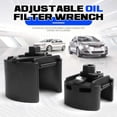 thumbnail image 4 of Universal Oil Filter Wrench Set for 60mm-80mm, Adjustable Oil Filter Removal Tool Cap 1/2"", Perfect Fits Small Medium-sized Spin-on Oil Filters, 4 of 9