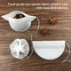 thumbnail image 4 of Matsuzay Bolsitas de té en forma de barco con cuerda, bolsa de papel perfumada vacía para hierbas, infusor de té de hojas sueltas, bolsillo de tela Teteras  100 piezas Matsuzay HA079791-02, 4 of 6