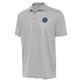 thumbnail image 2 of Men's-Antigua White/Gray New York City FC Rings Polo, 2 of 3
