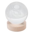 thumbnail image 2 of 3D  Ball, Elegant USB Interface  Ball Night Light Decorative With Base For Home Galactic System, 2 of 8