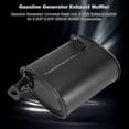 thumbnail image 2 of Gasoline Generator Universal Black Iron 2-3kw Exhaust Muffler For 5.5hp 6.5hp 3500w 4000w Accessori, 2 of 5