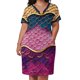 thumbnail image 3 of Vestido de noche de escamas de pez de aleta de sirena para mujer azul oscuro rosa morado Magenta dorado bolsillo suelto vestidos de noche para mujer, 3 of 7