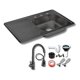 thumbnail image 1 of Fregadero Tarja Empotrar Acero Inox 80x50 Kit Premium Negra, 1 of 1