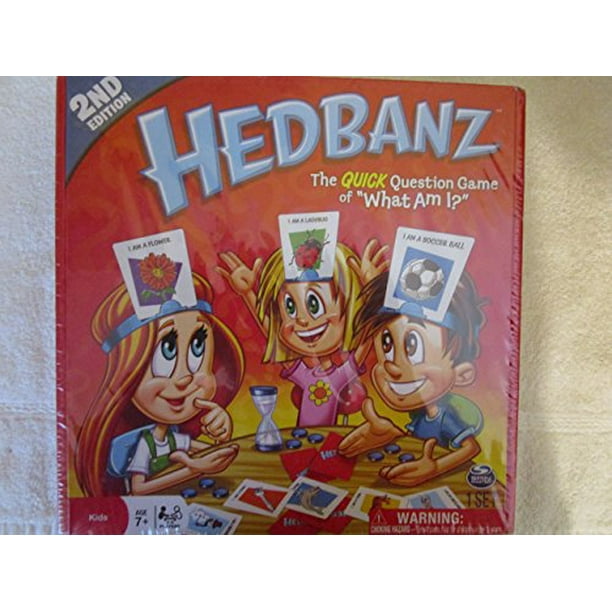 HedBanz Game 2nd Edition The Quick Question Game of What Am I?
