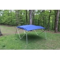 thumbnail image 4 of NAVY BLUE SQUARE TUBE FRAME VORTEX 4 BOW PONTOON/DECK BOAT BIMINI TOP 10' LONG, 91-96" WIDE (FAST SHIPPING - 1 TO 4 BUSINESS DAY DELIVERY), 4 of 8