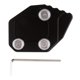 thumbnail image 5 of Almohadilla de extensión de soporte lateral de motocicleta para CBR600RR 2007-2012 negro Sharpla Almohadilla de soporte de pie para motocicleta, 5 of 7