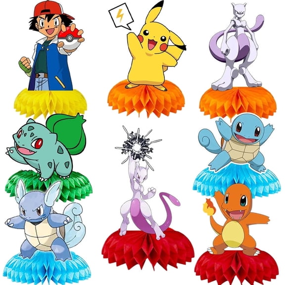 8Pcs Honeycomb Centerpieces 3D Table Decorations Table Deco Birthday Party Supplies Party Decoration