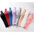 thumbnail image 3 of Spdoo Classic Tank Tops With Shelf Bra For Women Stretch Tanks Wide Strap Undershirts O Neck Spaghetti Strap Tank Tops Sleeveless Shirts With Cotton Chest Pad, 3 of 5