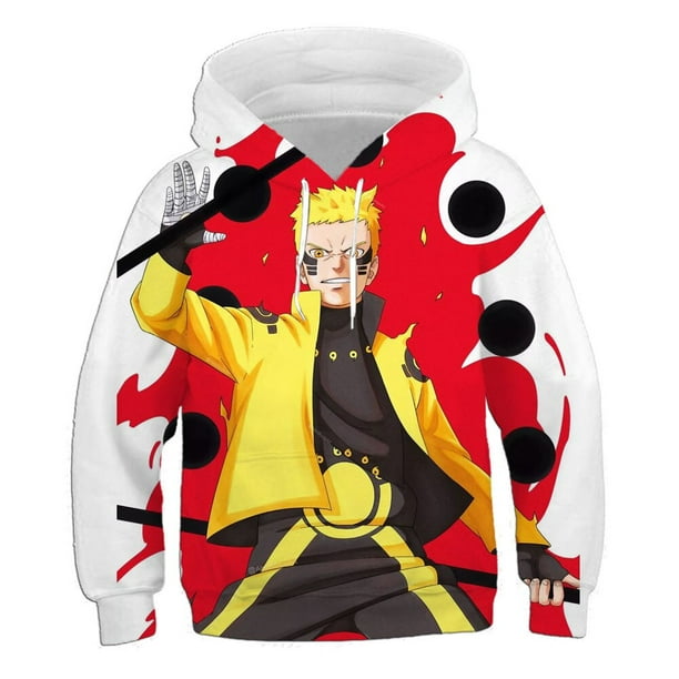 Ninos Naruto Hoodie Teenager Boys 2022 nueva moda Hoodie otono Casual Sudadera con capucha para 4 14 anos 2023 New100 heqiyong CONDUJO Bodega Aurrera en linea