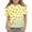 Yellow, variant on Cute Summer Tops for Kids Girls Size 10-12 Soft Casual Short Sleeve Crew Neck Girls Tops Funny Daisy Printed T-Shirts Girls Fashion Blouse T-Shirt Pink 9-10 Years