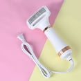 thumbnail image 3 of Portable Pet Hair Dryer with Brush, 2 in 1 Quiet Hair Dryer for Small and Medium Pets, 3 Temperature Settings, 300W, for Grooming and Hair Removal, 3 of 9