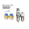 thumbnail image 1 of Air Pump Compressor Oil Filter Regulator Trap Pneumatic Water Separator Pressure Manual Drainage Supply ,Wear-Resistant, 1 of 6