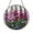 Acrylic 3.5 Inch, variant on Botanical Foxglove Window Suncatcher – Pink Wildflower Round Glass Style Decor