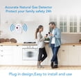 thumbnail image 4 of Detector De Gas, Alarma De Gas Combustible Enchufable Segura Ultrasensible Para Cocina Para Vehículos Recreativos, 4 of 8