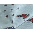 thumbnail image 4 of Ambesonne Sport Quilted Bedspread Set 3 Pcs, Ice Hockey Pattern Winter, King Size, Blue Red Black, 4 of 5