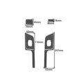 thumbnail image 3 of Carbon Fiber Rear Door Window Control For Silverado for GMC SIERRA 2014-2018 Type A, 3 of 4