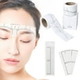 thumbnail image 6 of 10/20/50pcs Disposable Eyebrow Ruler Self-adhesive Sticker Microblading Tattoo Position Mapping Stencils Profession Makeup Tool, 6 of 14