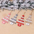 thumbnail image 5 of Biplut Delicate Hanging Pendant Easy Installation Wood Wear-resistant Christmas Word Pattern for Home (Pink), 5 of 13
