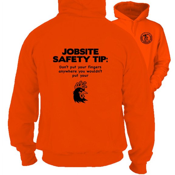 Jobsite - Hi-Vis Safety Orange Hoodie