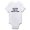 Cloud White, variant on CafePress - Cute As A Button. - Baby Light Bodysuit, Size Newborn - 24 Months