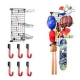 Mythinglogic Sports Equipment Organizer, Ball Storage Rack, Garage Ball
