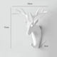 thumbnail image 2 of Gancho de pared autoadhesivo de resina animal, gancho para abrigo, toalla, gancho para puerta montado en la pared, almacenamiento de toallas y ropa, ciervo blanco oso de fresa Electrónica, 2 of 5