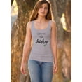 thumbnail image 2 of Kiss Me, I'm Irish Racerback Tank Women -Image by Shutterstock, Female x-Large, 2 of 4