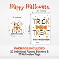 thumbnail image 2 of Fuliko Boo! Happy Stickers Set - Pumpkins - 40 Self-Adhesive Labels, Round Tag Shaped, Each 20 Pieces for Parties, Decorations, Party Supplies for Deco, 2 of 5