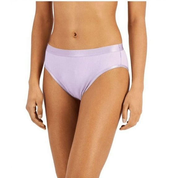 Jenni Women’s Hi-Cut Bikini Underwear, Lilac, Large