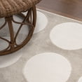 thumbnail image 6 of JONATHAN Y SANDSTONE 4 x 6 Area Rug, Adrian Circle Dot - Beige/Cream, SND105A-4, 6 of 11