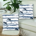 thumbnail image 2 of MKHERT Funny Cartoon Dolphins Pillowcase Pillow Protector Cushion Cover 18x18 inch,Set of 2, 2 of 3