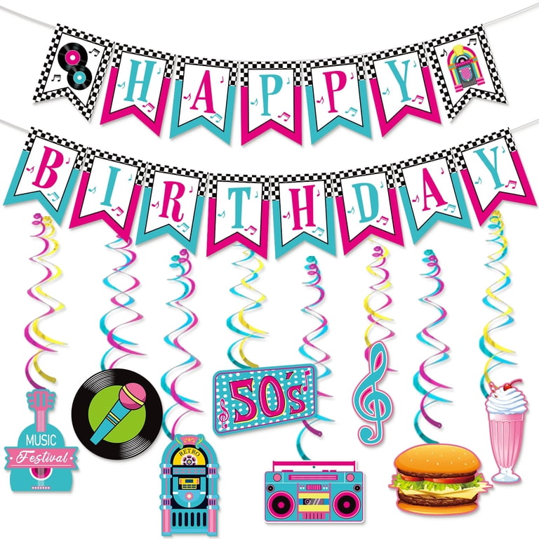 Printable Sock Hop Decorations | Shelly Lighting
