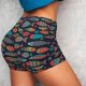 thumbnail image 4 of Fotbe Colorful Fish Shorts Sin Costuras – Shorts Deportivos de Cintura Alta para Mujer, Elásticos para Gimnasio, Yoga, Running o Ciclismo-X-Large, 4 of 8