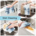 thumbnail image 2 of 6 Pieces of Kitchen Towels 11x11Inch Kitchen Dish Cloths Kitchen Dish Towels Reuseable Cleaning Cloths Fog Forest, 2 of 9