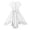 White, variant on Tween Girls Layered Tulle Dress White Sleeveless Summer Casual Dresses Graduation Celebration Dress Outfit 10-11 Years