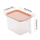 thumbnail image 3 of Recipientes herméticos transparentes para almacenar alimentos | Contenedores sellados para cereales y alimentos secos | Organización de la despensa | Plástico sin BPA | Apto para refrigerador y, 3 of 3