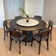 thumbnail image 2 of Italian Modern Dining Tables Nordic Wooden Round Minimalist Luxury Dining Tables Combination Mesa Restaurant Furniture QF50DT My Lux Decor Round, 2 of 10
