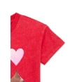 thumbnail image 2 of Hershey’s Toddler Valentine’s Day Kisses Graphic Tee, Sizes 12M-5T, 2 of 8