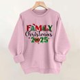 thumbnail image 6 of Merry Christmas Sweatshirts Womens Crewneck Christmas Printed Shirts Loose Long Sleeve Blouses Casual Xmas Sweatshirt Holiday Party Pullover Sweater Tops XXL, 6 of 8