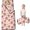 Strawberry and Girl Pink Pattern, variant on Strawberry and Dot White Pattern Teens Toddler Nap Mat with Pillow, Sleeping Mat Bag for Preschool Daycare 59"x22"