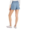 thumbnail image 2 of Dollhouse Womens Junior Chambray Pull-On Shorts, 2 of 3