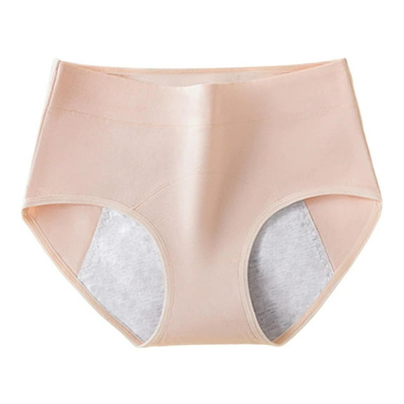 Women's Solid Color Daily Menstrual Panties