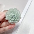thumbnail image 5 of 5cm Cute Camellia Flower Brooch Pin for Women Girls Fashion Fabric Floral Hat Hair Clips Brooches Lapel Pins Cocktail Tea Party Costume Dress Accessories Holiday Wedding Jewelry, 5 of 11