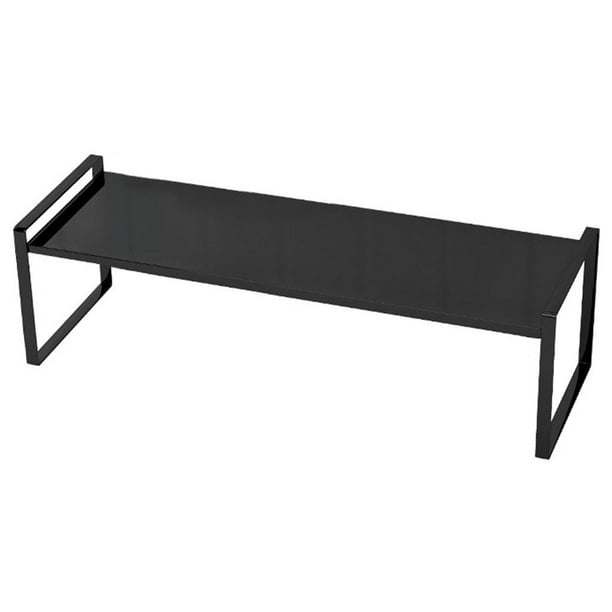 Organizador de Estante de Gabinete Expandible Sunnimix Negro 14.1 a 23.6 pulgadas