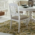 thumbnail image 2 of Kingfisher Lane Summer House White Slat Back Side Chair (RTA)-Set of 2, 2 of 6