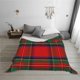 thumbnail image 5 of Manta de forro polar a cuadros navideños, súper suave y acogedora, ideal para hombres, mujeres, ancianos y niños. Características: súper suave, 40 x 30 pulgadas., 5 of 8