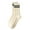 Beige, variant on Xinwanna 1 Pair Women Socks Ribbed Cuffs Twist Textures Sweat-absorbent Elastic Socks Autumn Winter Mid-tube Thick Warm Socks (Coffee,One Size)