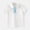 White, variant on Polo Shirts for Boy Lightweight Soft Toddler Shirt with Button Breathable Regular Fit Summer Kids Clothing Blue Size 3-4 Years